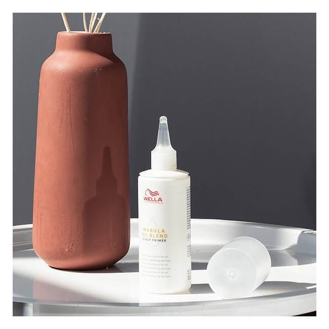 Primer para o couro cabeludo com mistura de óleo de Marula 150ml.