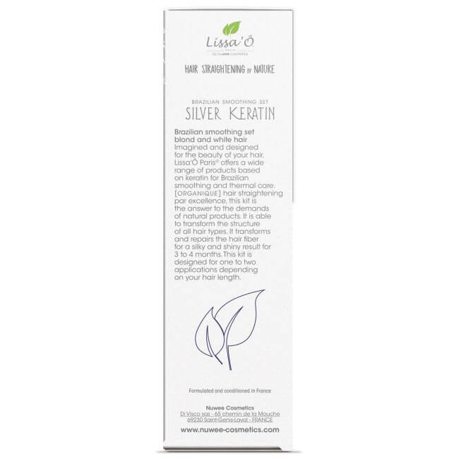 Kit de alisamento Silver LISSA'O 3x100ML