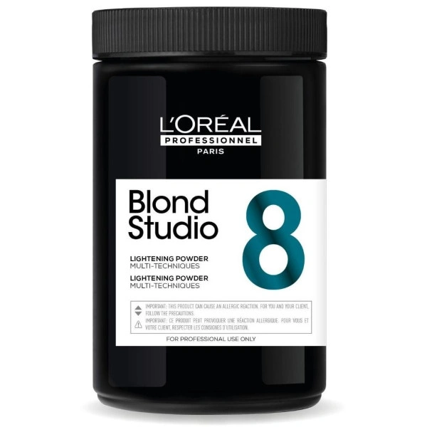 Polvo decolorante multitécnica 8 tonos Blond Studio L'Oréal Professionnel 500g