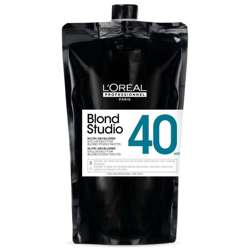 Oxidierende Creme Nutri-Entwicklung 40V Blond Studio L'Oréal Professionnel 1L