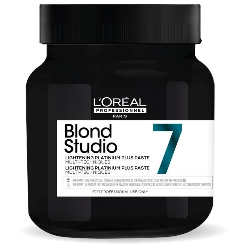 Pâte décolorante 7 tons Platinium+ Blond Studio L'Oréal Professionnel