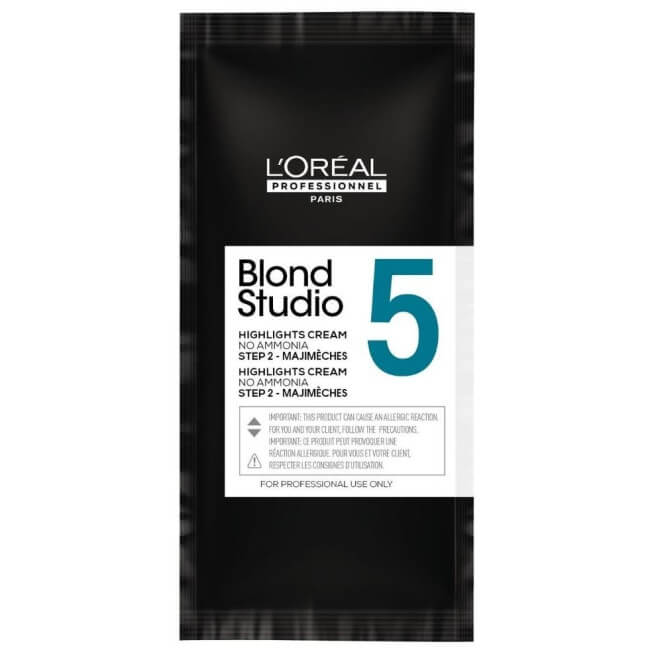 6 sachets de décoloration 5 tons Majimèches Blond Studio L'Oréal Professionnel 25g