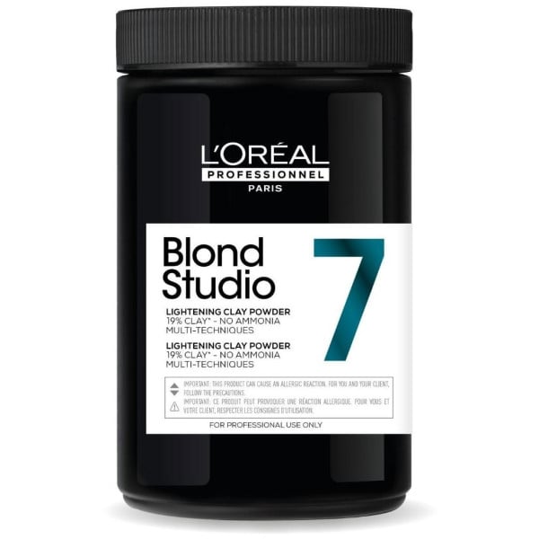 Poudre décolorante 7 tons sans ammoniaque Blond Studio L'Oréal Professionnel 500g