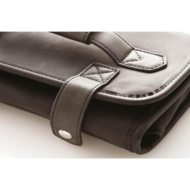 Astuccio da barbiere nero Astuccio da barbiere nero