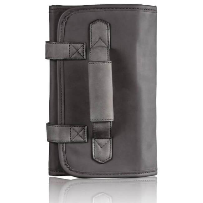 Astuccio da barbiere nero Astuccio da barbiere nero