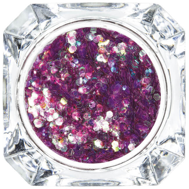 Decorações de unhas com glitter médio Decorações de unhas com glitter médio