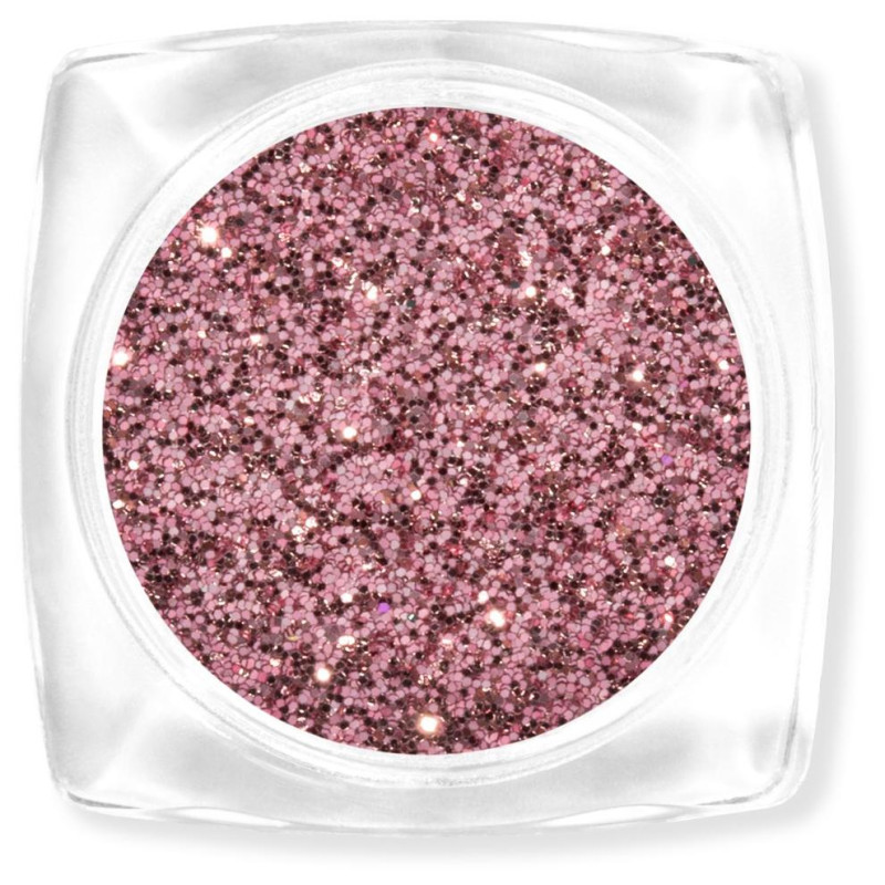 Polvere glitter vintage rosa brillante MNP