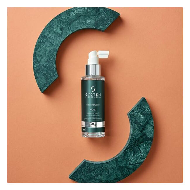 Behandeling tegen roos en haaruitval Intensive Tonic System Professional MAN 100ML