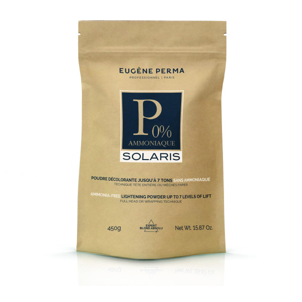 Poudre décoloration 7 tons sans ammoniaque Solaris Eugène Perma 450g 