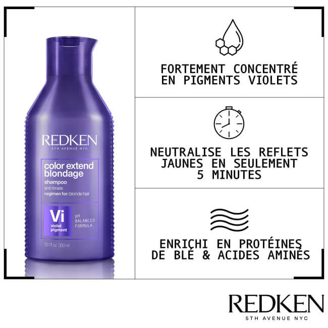 Color Extend Blondage Neutralizing Shampoo Redken 300ML