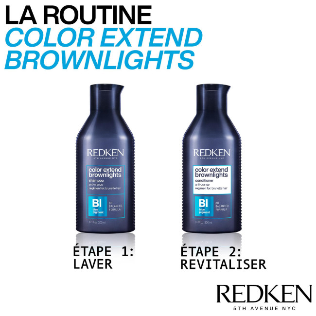 Acondicionador neutralizante Color Extend Brownlights de Redken 300ML