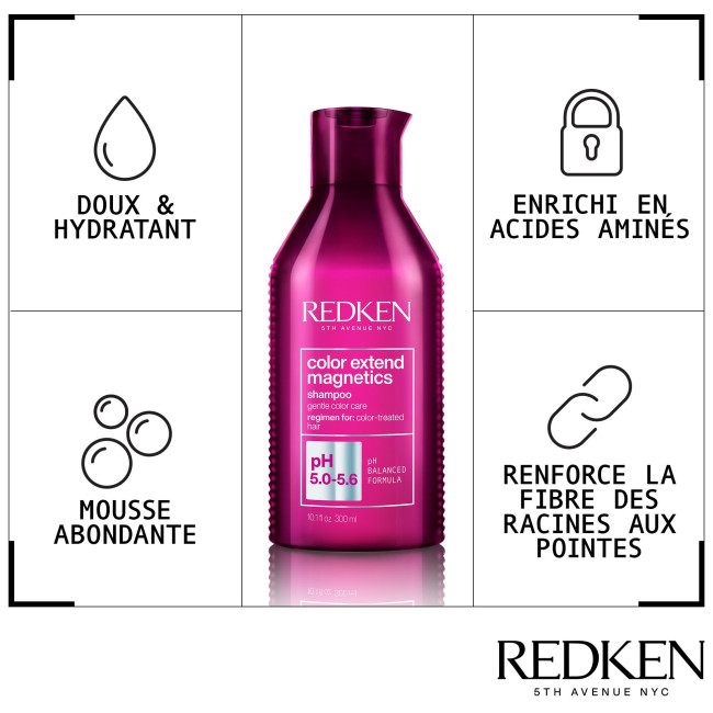 Color Extend Magnetics Shampoo for Color-Treated Hair Redken 300ML
