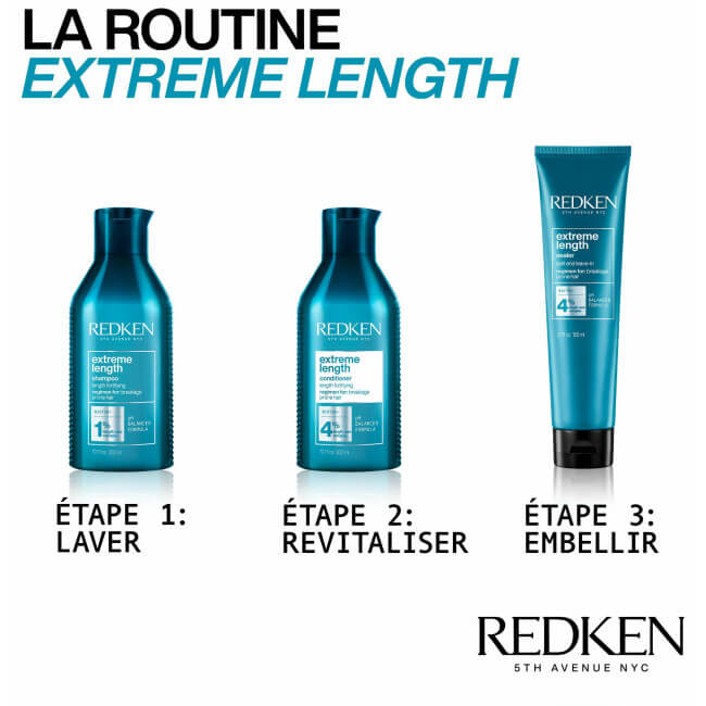 Champú fortificante Extreme Length para largos Redken 300ML