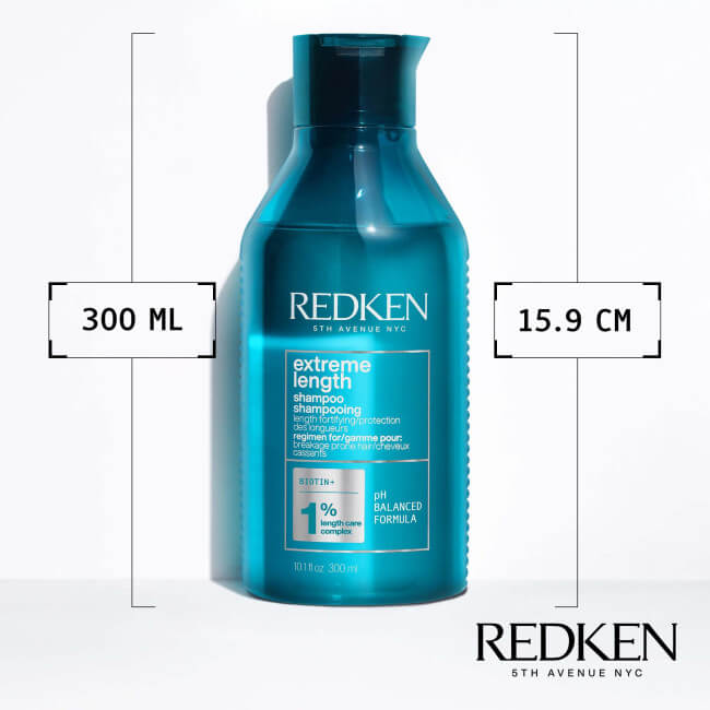 Champú fortificante Extreme Length para largos Redken 300ML