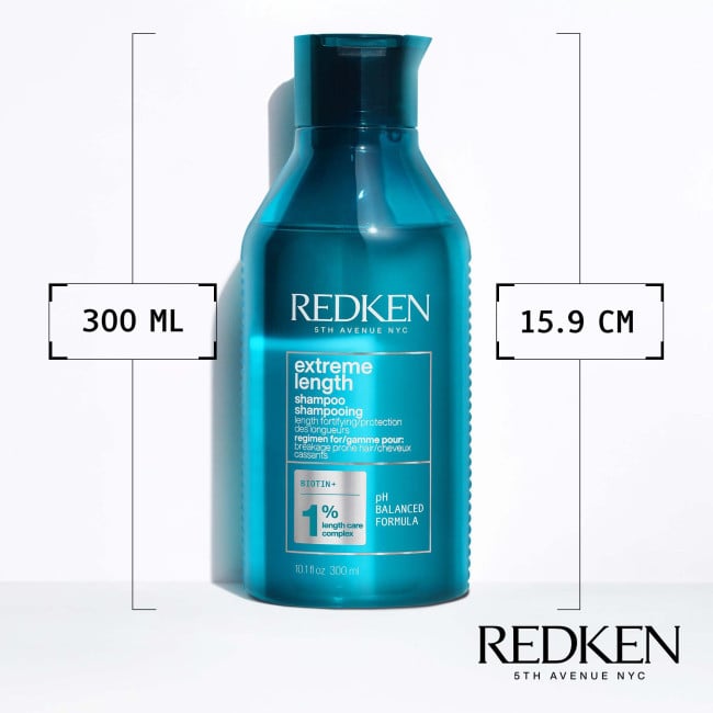 Shampooing fortifiant longueurs Extreme Length Redken 300ML