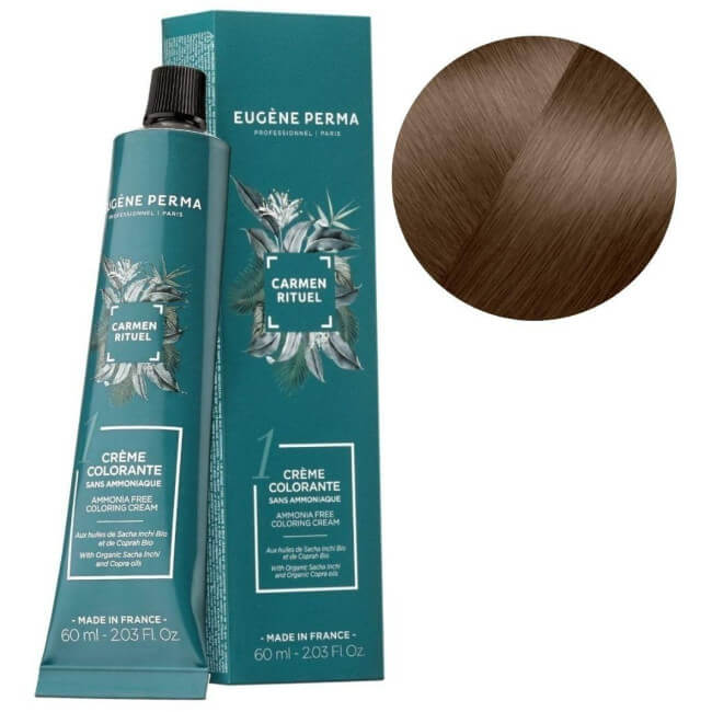 Kleuringscrème zonder ammoniak Carmen Ritueel nr. 7.12 Eugène Perma 60ML