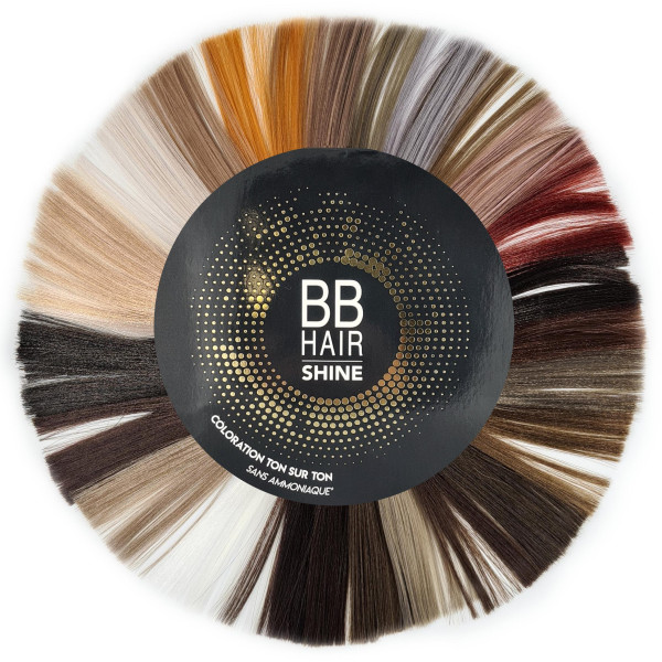 Campionario di colori per capelli BBHair Shine