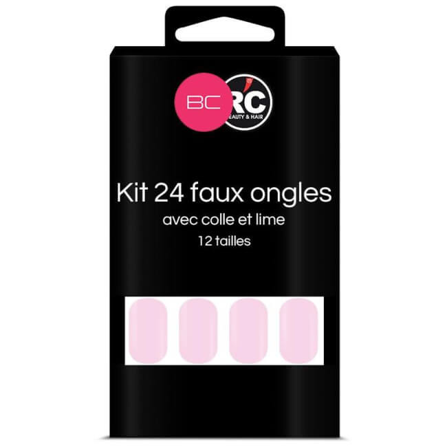 Caixa de 24 dicas de unhas postiças Festival Bloom Beauty Coiffure