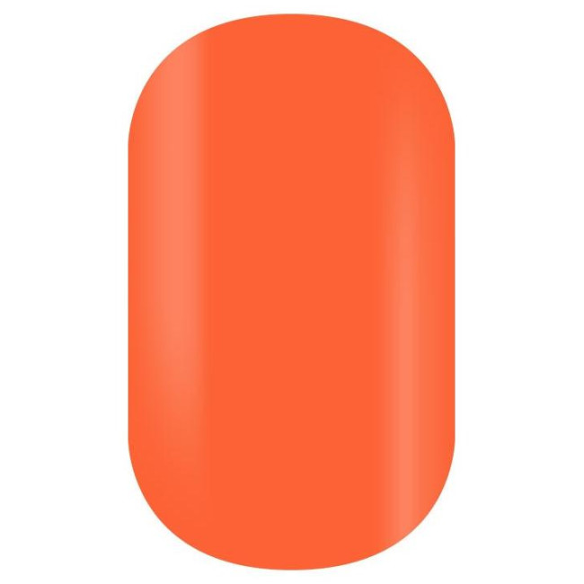 Scatola da 24 punte per unghie finte Vermillion Orange Beauty Coiffure