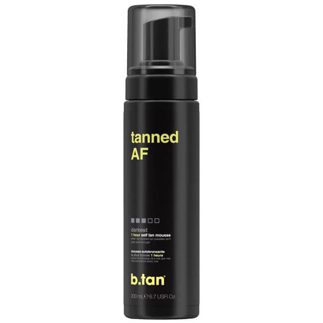 Mousse autobronzeadora Tanned AF b.tan 200ML
