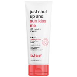 Loção bronzeadora progressiva Just shut up & sunkiss me b.tan 236ML