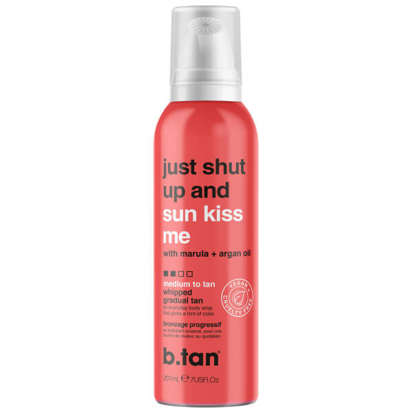 Zelfbruinende mousse Just shut up & sunkiss me b.tan 207ML Zelfbruinende mousse Just shut up & sunkiss me b.tan 207ML