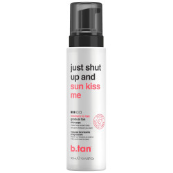 Mousse autobronzante Just shut up & sunkiss me b.tan 300ML