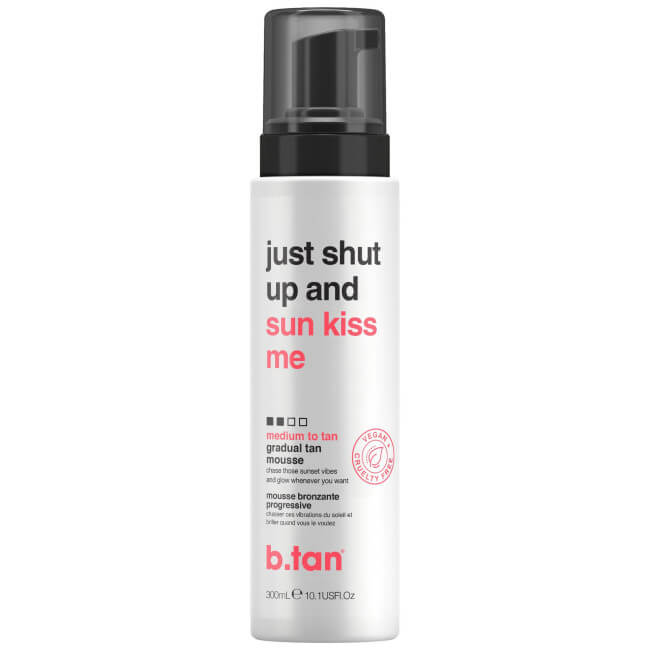 Mousse autobronzeadora Just shut up & sunkiss me b.tan 300ML