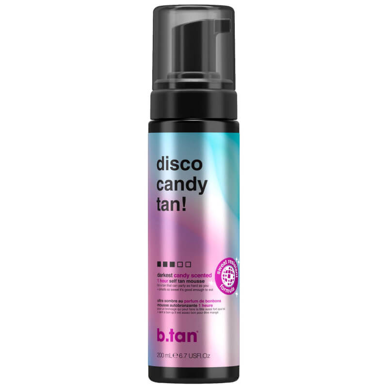 Selbstbräunungsschaum Disco Candy Tan von b.tan, 200 ml