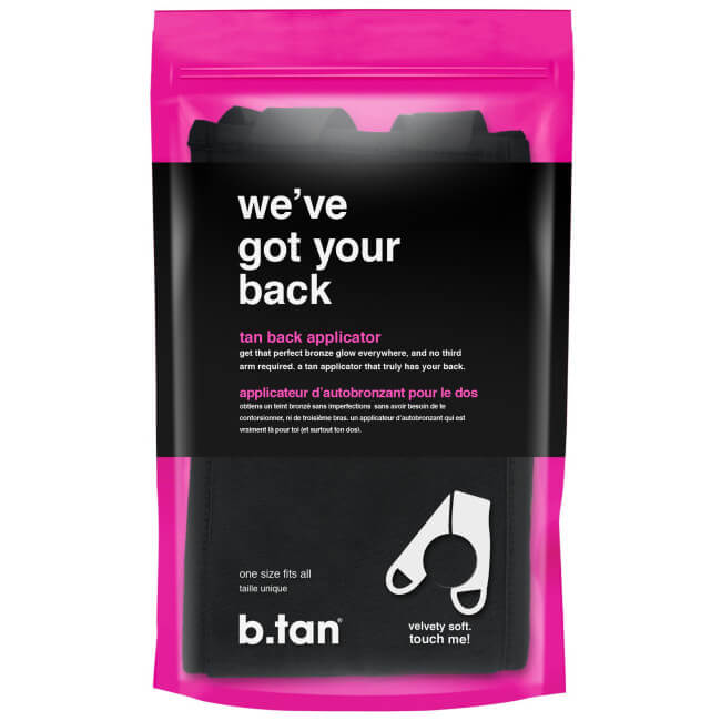 Zelfbruiner applicator voor de rug Tan mitt we've got your back b.tan