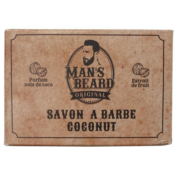 Jabón exfoliante de Coco Man's Beard 100g