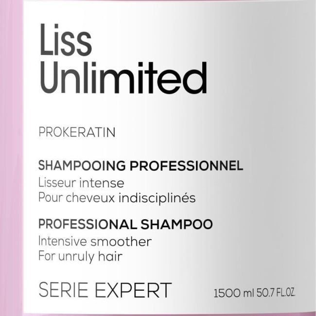 Shampooing Liss Unlimited L'Oréal Professionnel 1,5L