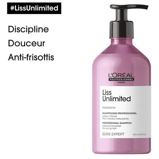 Shampooing Liss Unlimited L'Oréal Professionnel 500ML