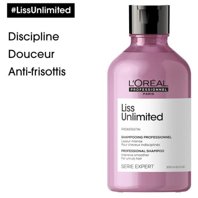 Shampooing Liss Unlimited L'Oréal Professionnel 300ML