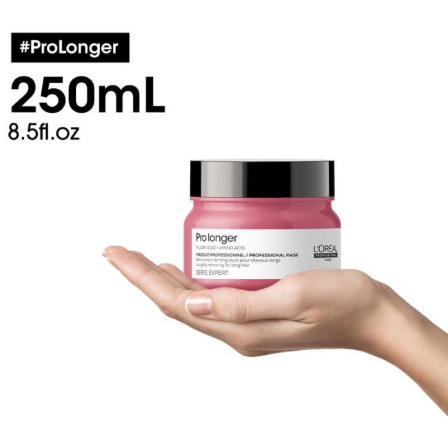 Masque Pro Longer L'Oréal Professionnel 250ML

Translated to German:

Maske Pro Longer L'Oréal Professionnel 250ML