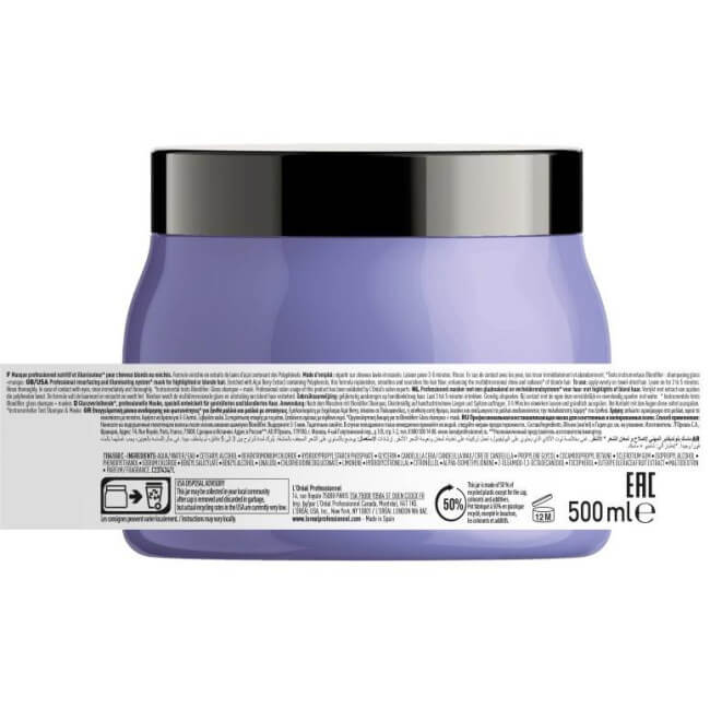 Maschera Blondifier L'Oréal Professionnel da 500 ml