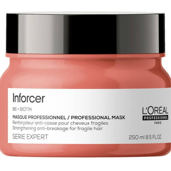 Masque Inforcer L'Oréal Professionnel 250ML

Translated to Spanish:

Mascarilla Inforcer L'Oréal Professionnel 250ML