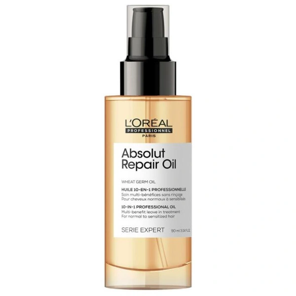 Huile 10-en-1 Absolut Repair L'Oréal Professionnel 90ML 