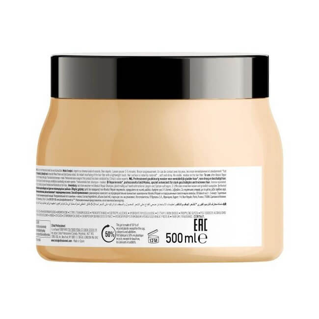 Maschera gold Absolut Repair L'Oréal Professionnel 500ML