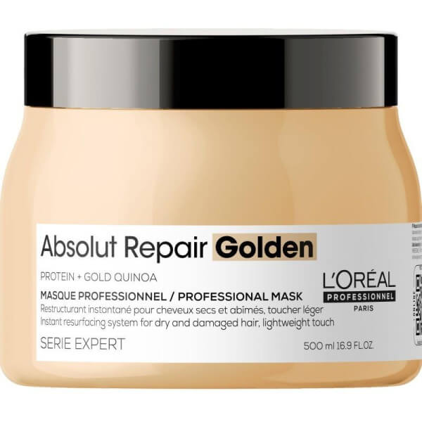 Masque gold Absolut Repair L'Oréal Professionnel 500ML Masque gold Absolut Repair L'Oréal Professionnel 500ML