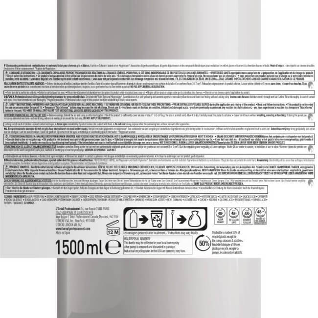 Champô Silver L'Oréal Professionnel 1,5L