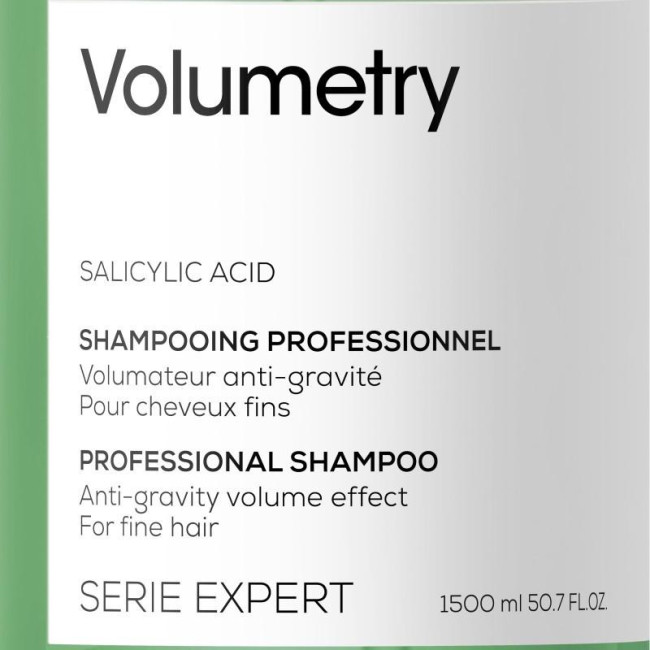 Shampooing Volumetry L'Oréal Professionnel 1,5L

Translated to German:

Volumetry Shampoo L'Oréal Professionnel 1,5L