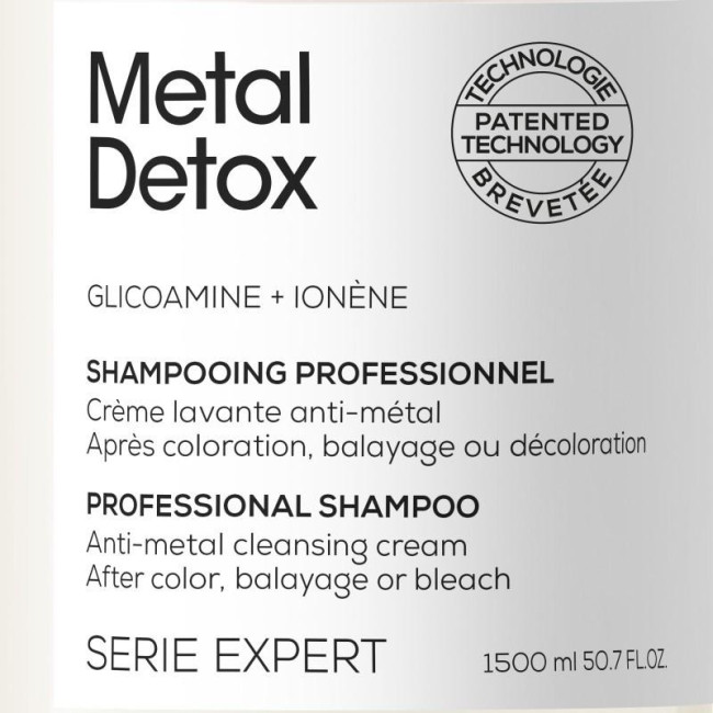 Champú Metal Detox L'Oréal Professionnel 1,5L