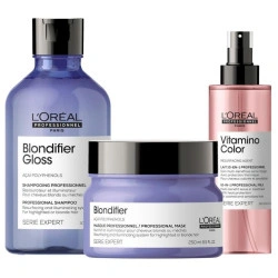 Rotina iluminadora Blondifier Gloss L'Oréal Professionnel