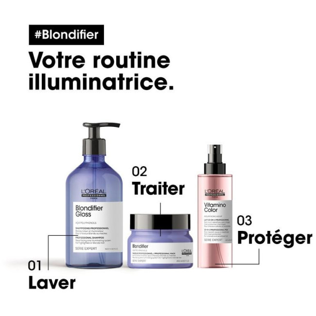 Routine illuminatrice Blondifier Gloss L'Oréal Professionnel
