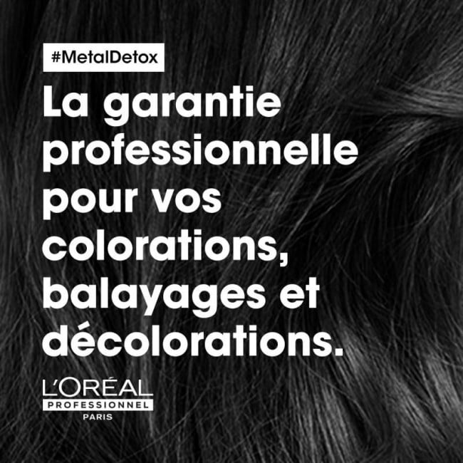 Protocole salon Metal Detox L'Oréal Professionnel