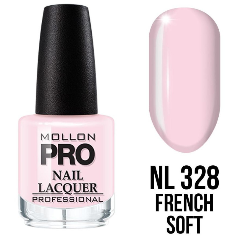 Classic nail polish no. 328 French Soft Mollon Pro 15ML