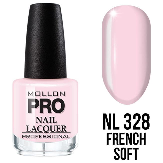 Classic nail polish no. 328 French Soft Mollon Pro 15ML