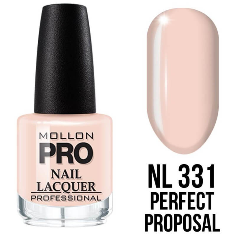 Klassischer Nagellack Nr. 331 Perfect Proposal Mollon Pro 15ML