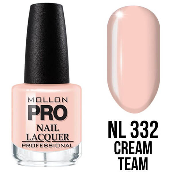 Vernis clásico n.°332 Cream Team Mollon Pro 15ML